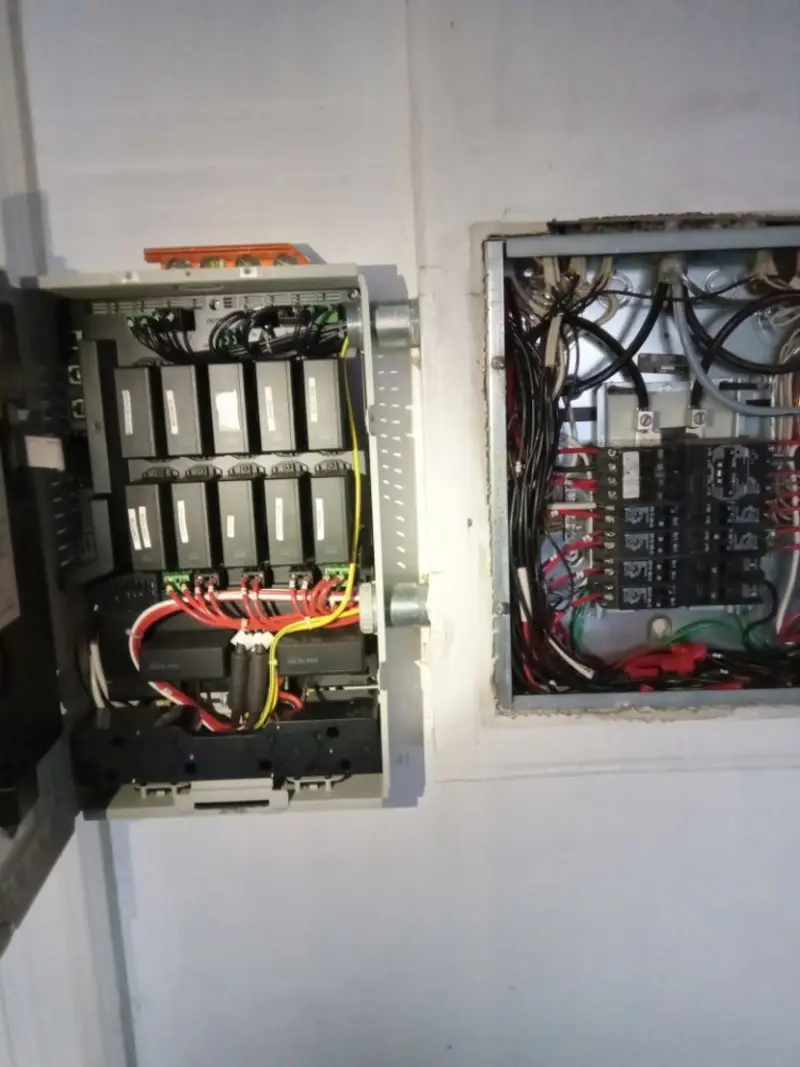 Electrical panel upgrade completed for Ring Doorbell Installation in North Chicago